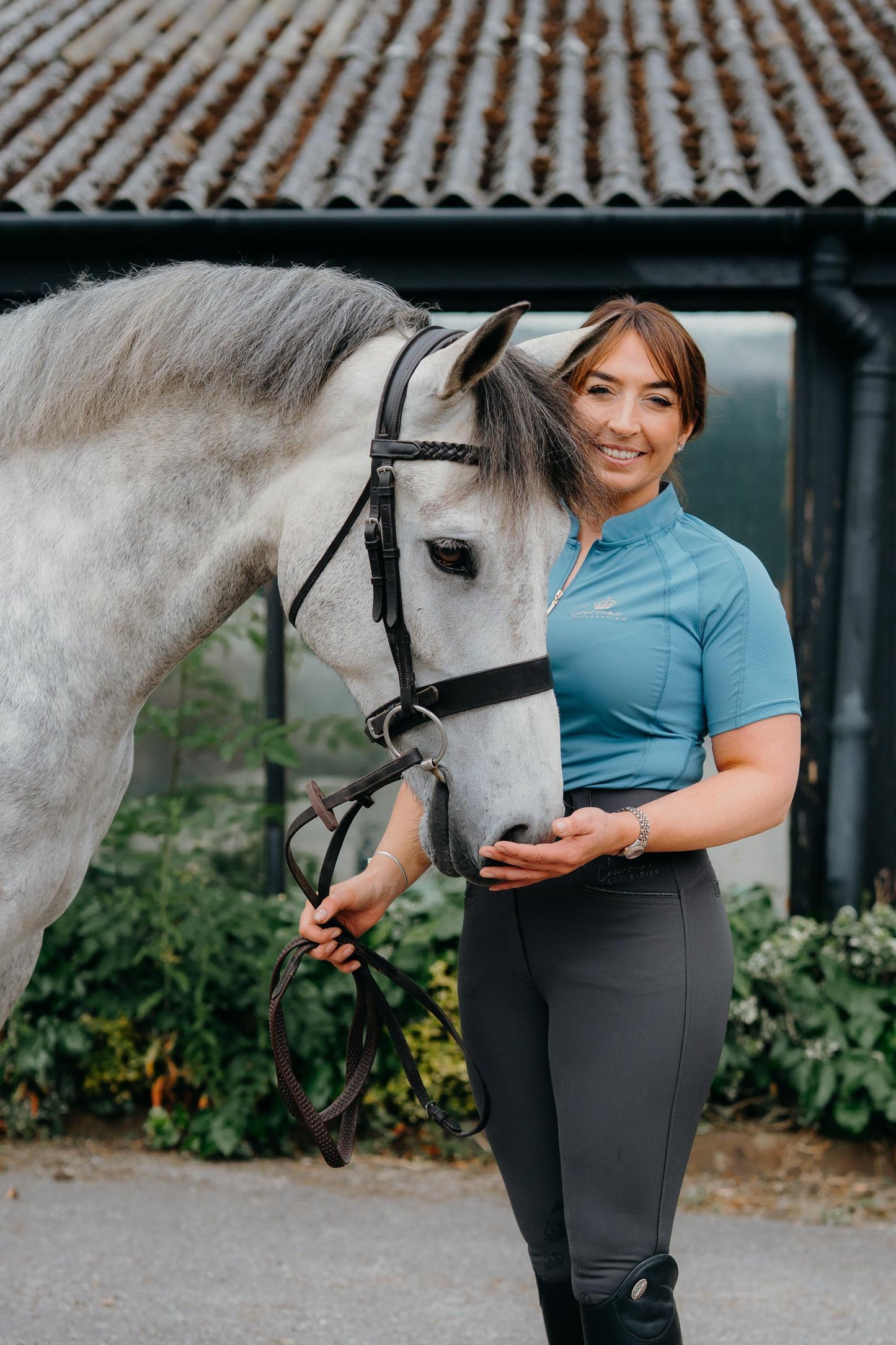 Sophia Breeches- Slate Grey