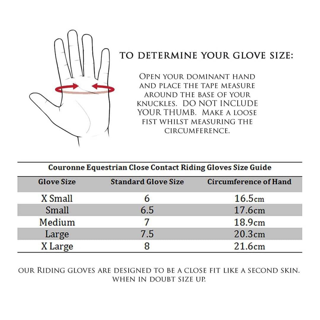 Close Contact Riding Gloves