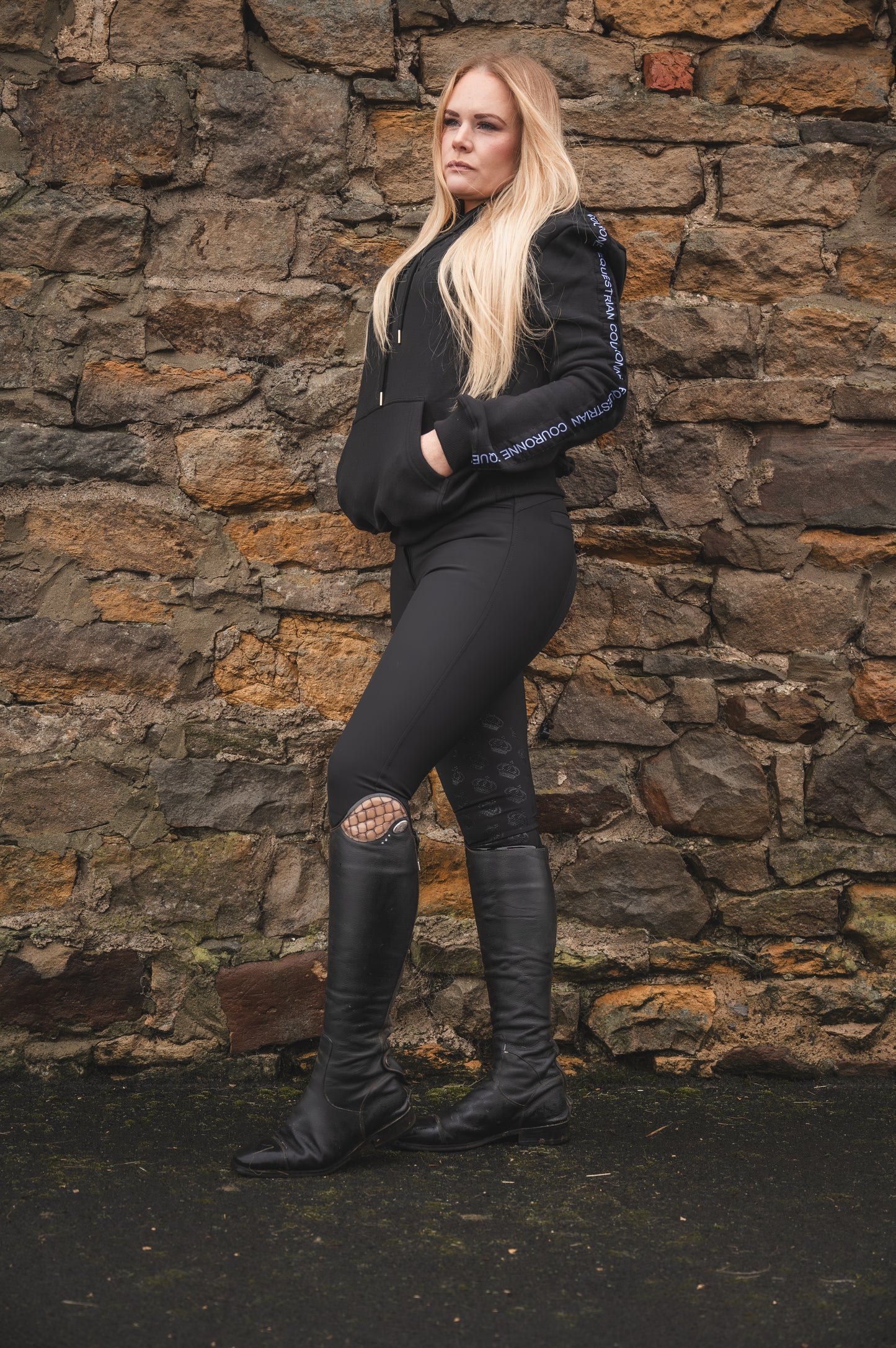 Sophia Breeches - Pitch Black