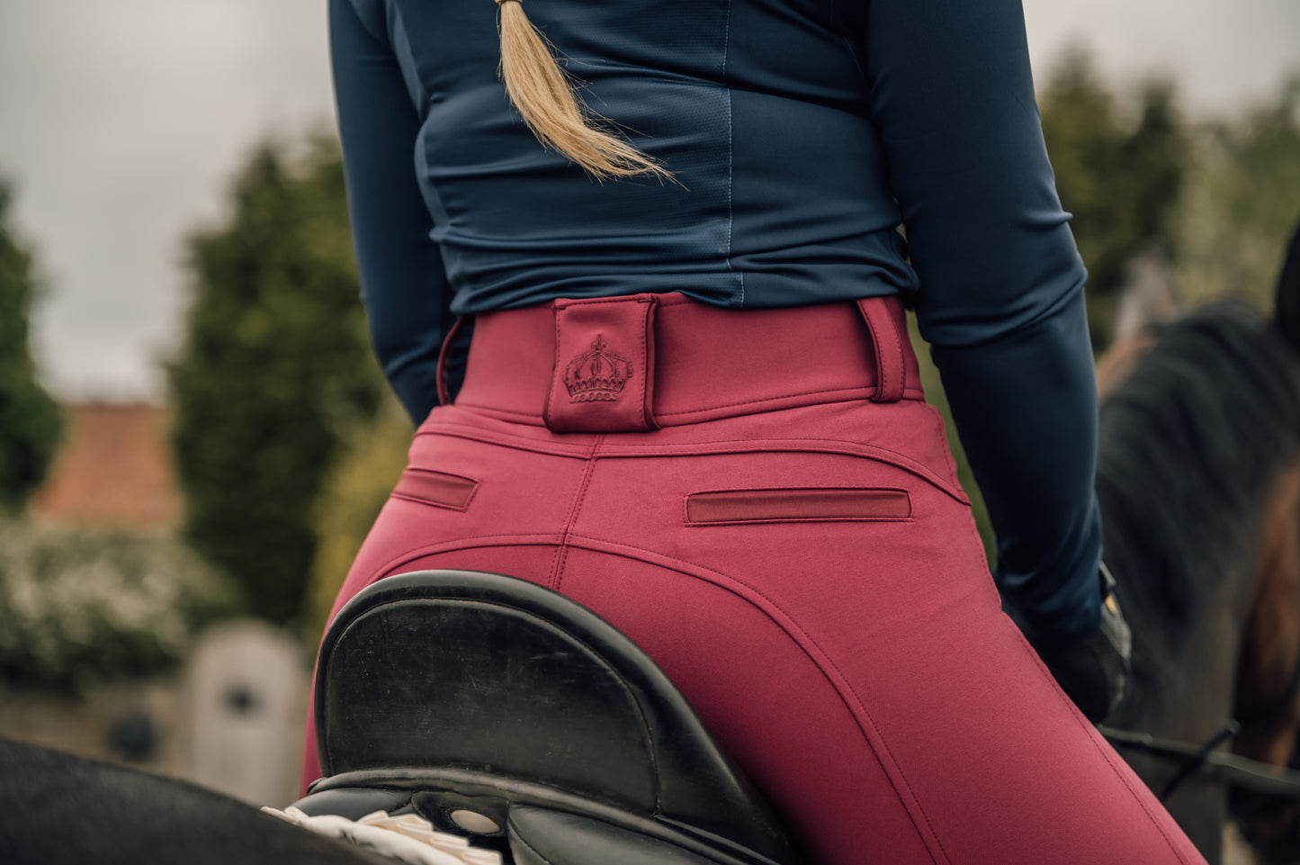 Sophia Breeches- Cranberry